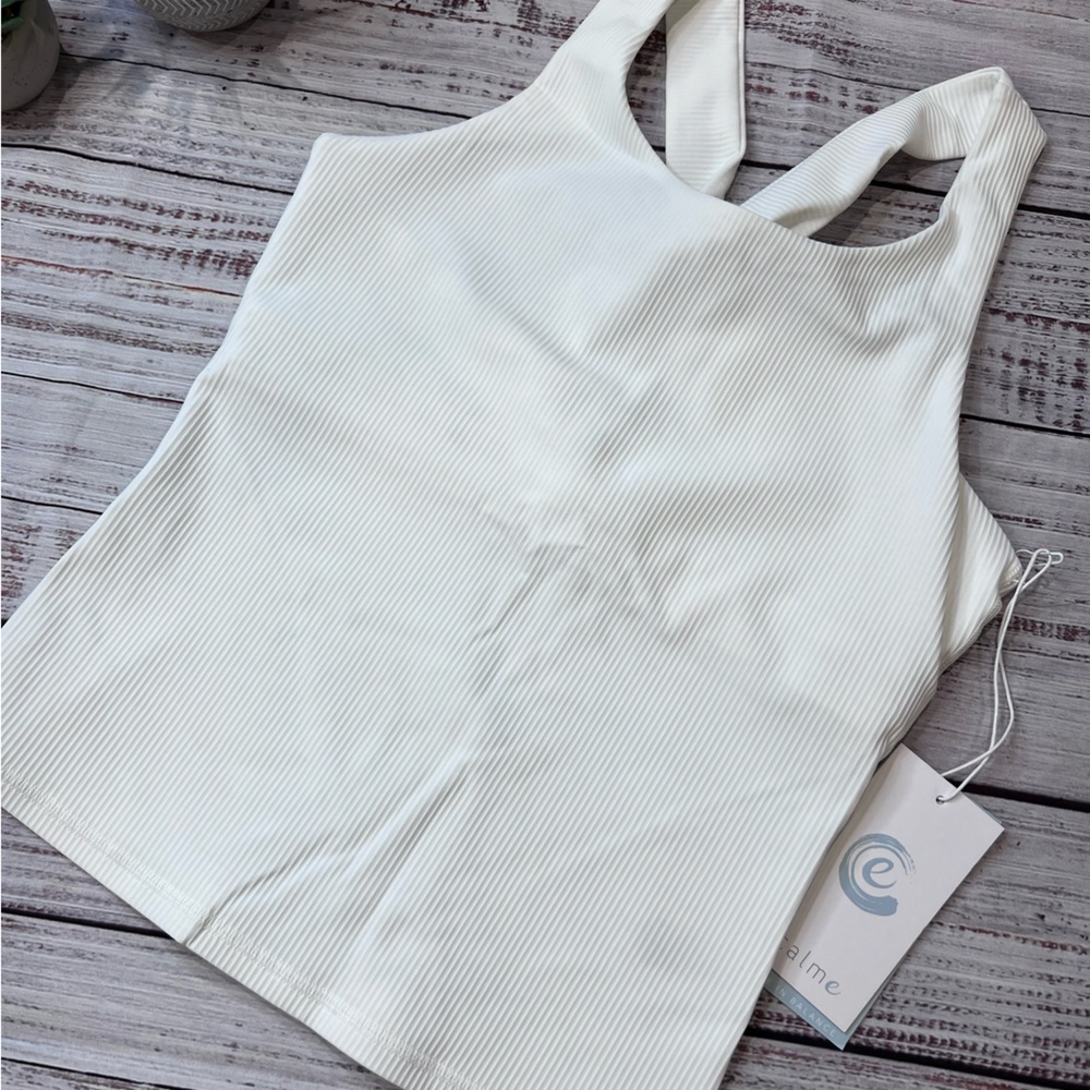 Johnny Was Calme Endurance Cross Back Tank